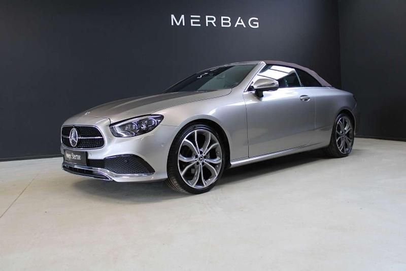 Silber Gebraucht 2021 Mercedes E220 Avantgarde Cabrio | 33.960 € (Superpreis) - Bild 1/4