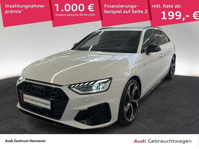 Gebraucht Audi A4 S-Line 204 PS (150 kW) 2023 Gletscherweiß metallic Kombi