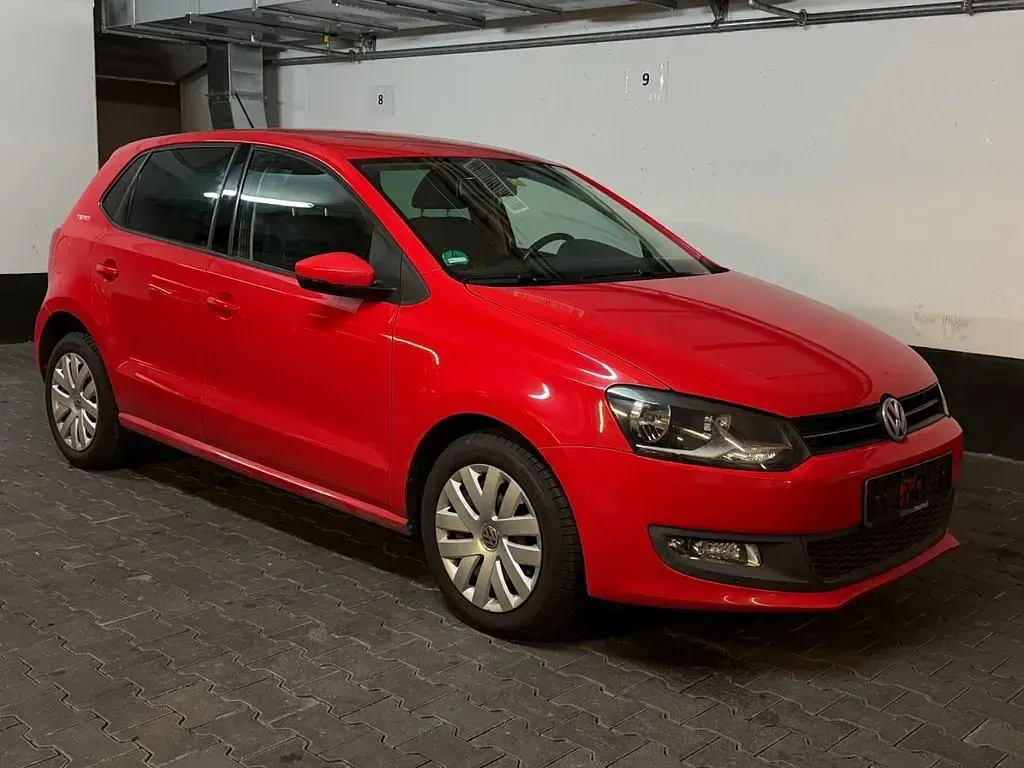 Gebraucht VW Polo Team 69 PS (50 kW) 2012 Rot Kleinwagen