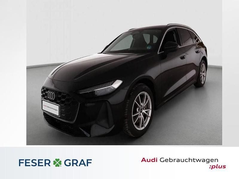 Mythosschwarz metallic Gebraucht 2025 Audi A5 Sport Kombi | 46.890 € - Bild 1/4