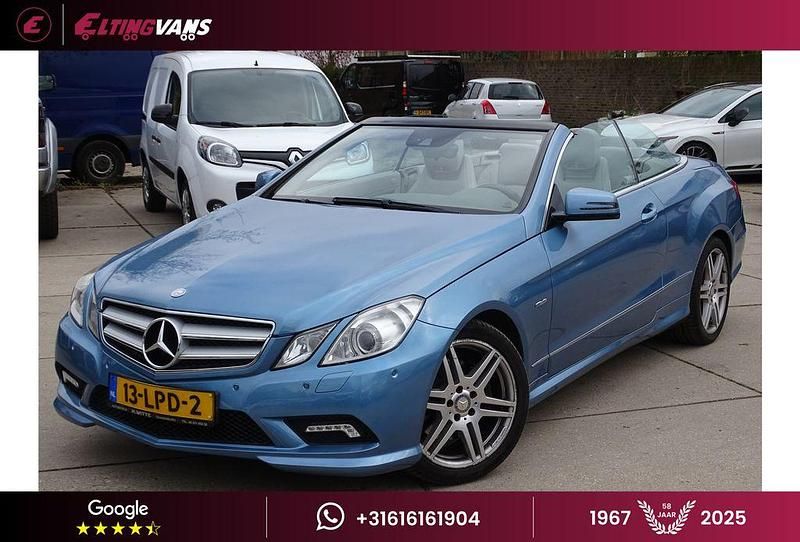 Gebraucht Mercedes E350 Elegance 294 PS (216 kW) 2010 Blau Cabrio