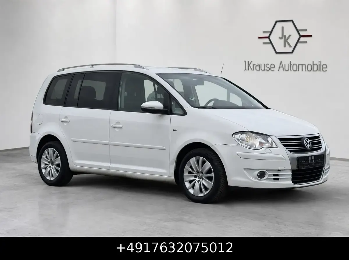 Gebraucht VW Touran R-line Edition 170 PS (125 kW) 2009 Weiß Van / Kleinbus