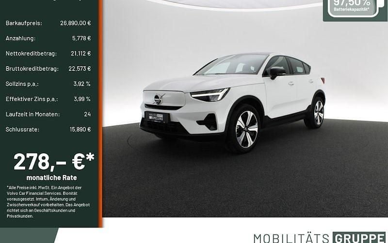 Gebraucht Volvo C40 Core 300 kW (408 PS) 2022 Weiß SUV