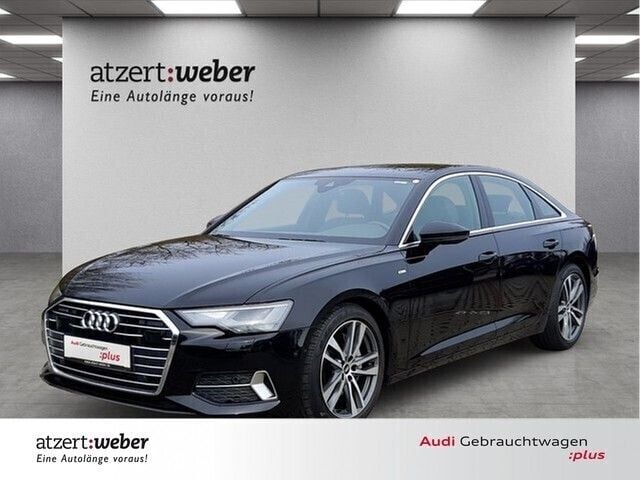 Brillantschwarz Gebraucht 2020 Audi A6 S-Line Limousine | 37.690 € (Fairer Preis) - Bild 1/4