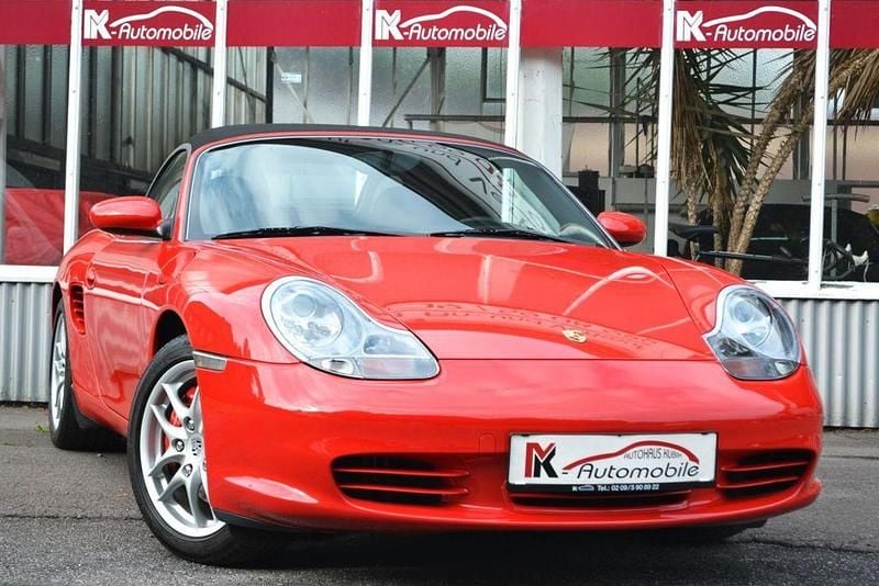 Indischrot Gebraucht 2003 Porsche Boxster S Cabrio | 19.986 € (Guter Preis) - Bild 1/4
