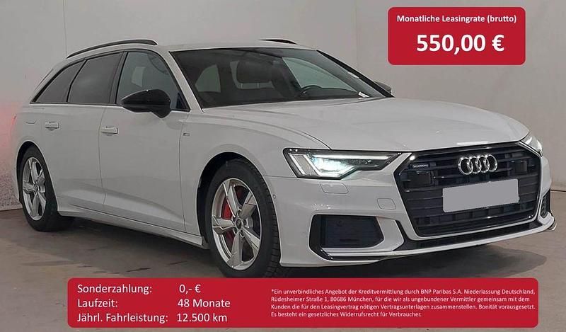Weiß Gebraucht 2022 Audi A6 S-Line Kombi | 34.999 € (Guter Preis) - Bild 1/4