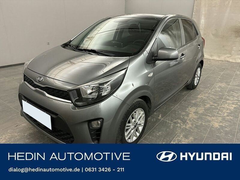 Grau Gebraucht 2021 Kia Picanto DREAM-TEAM Edition Kleinwagen | 12.350 € (Fairer Preis) - Bild 1/4