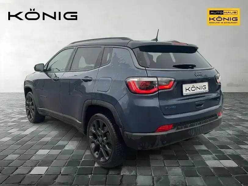 Gebraucht Jeep Compass 179 PS (131 kW) 2021 Blue shade dach schwarz SUV