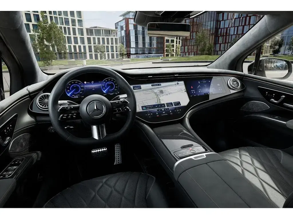 Gebraucht Mercedes EQS580 Premium Plus 400 kW (544 PS) 2024 Schwarz / obsidianschwarz SUV