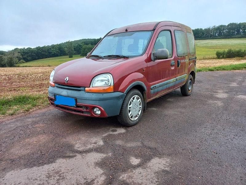 Rot Gebraucht 2000 Renault Kangoo Van / Kleinbus | 600 € (Superpreis) - Bild 1/4