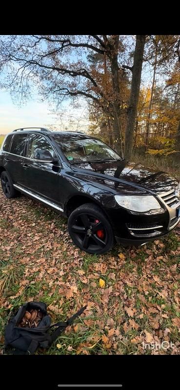 Schwarz Gebraucht 2008 VW Touareg SUV | 8.999 € - Bild 1/4