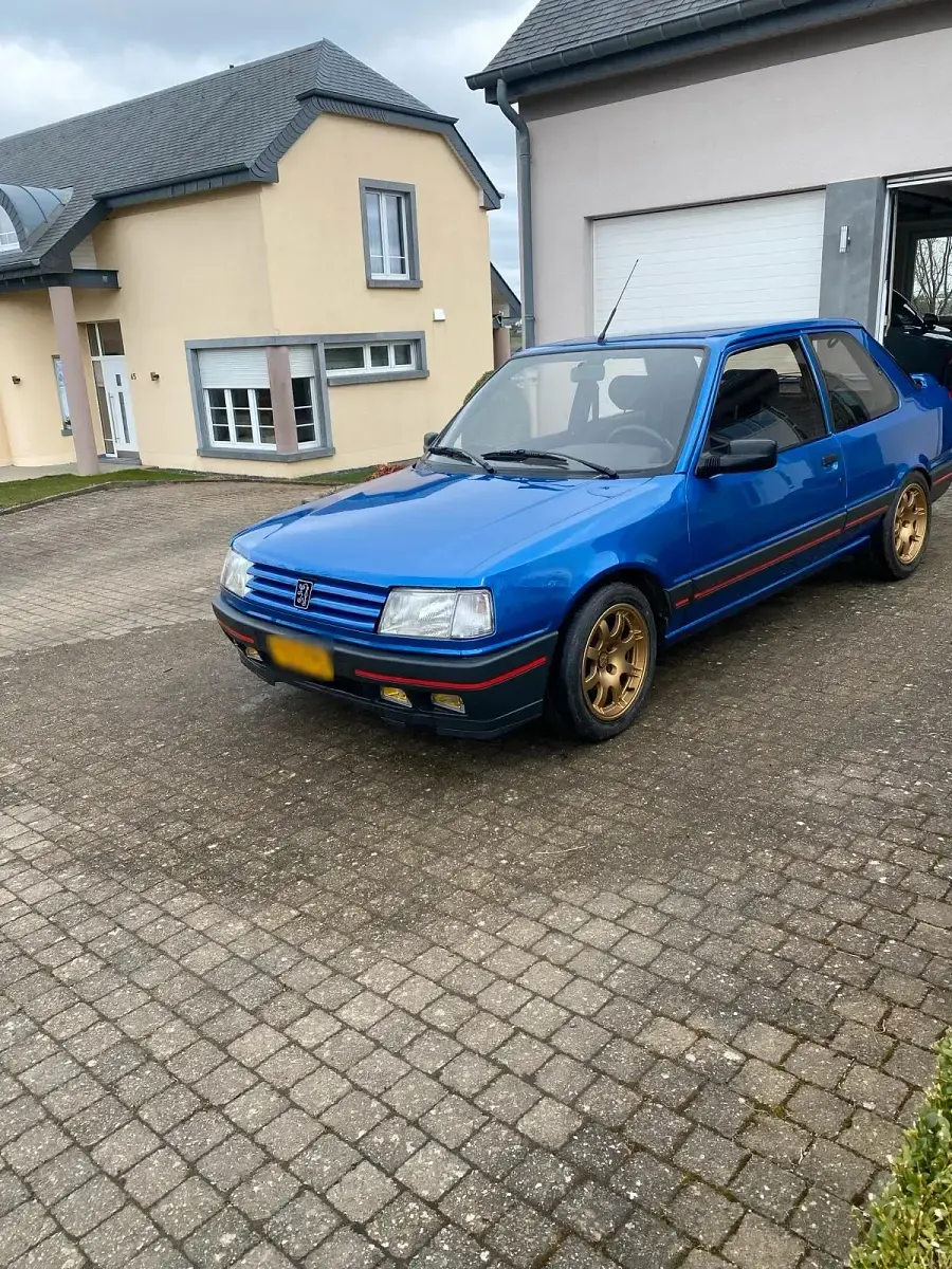 Gebraucht Peugeot 309 GTi 160 PS (117 kW) 1993 Blau Kleinwagen