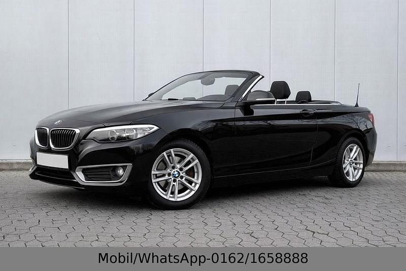 Gebraucht BMW 220 Luxury Line 184 PS (135 kW) 2017 Schwarz Cabrio