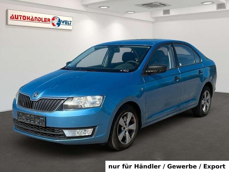 Blau Gebraucht 2013 Skoda Rapid Limousine | 3.699 € (Fairer Preis) - Bild 1/3
