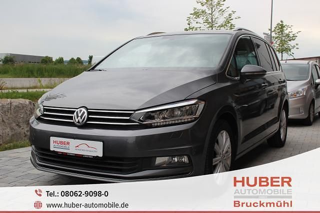 Pepper grey metallic Gebraucht 2016 VW Touran Highline Van / Kleinbus | 16.750 € (Guter Preis) - Bild 1/4