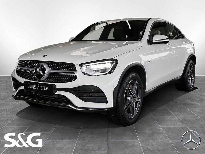 Unilack polarweiß Gebraucht 2021 Mercedes GLC300e Coupé | 41.890 € (Fairer Preis) - Bild 1/4