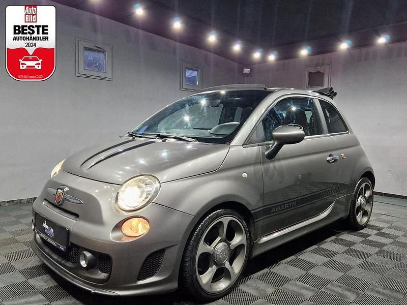 Usado Abarth 500C 140 HP (102 kW) 2011 Cinzento Cabrios