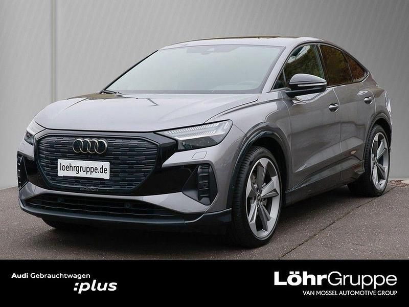 Grau Gebraucht 2022 Audi Q4 Sportback e-tron Advanced SUV | 34.580 € (Etwas zu teuer) - Bild 1/4