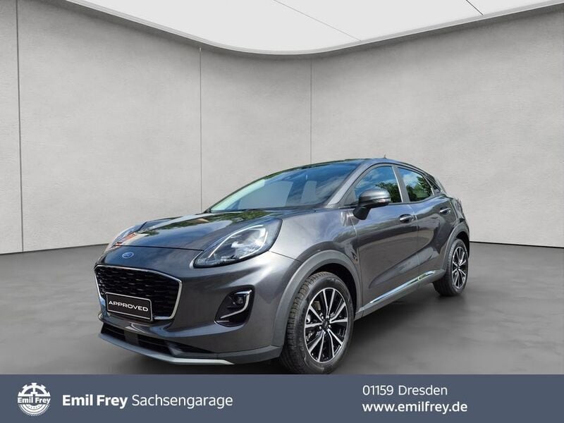 Grau Gebraucht 2022 Ford Puma Titanium SUV | 18.940 € (Superpreis) - Bild 1/4