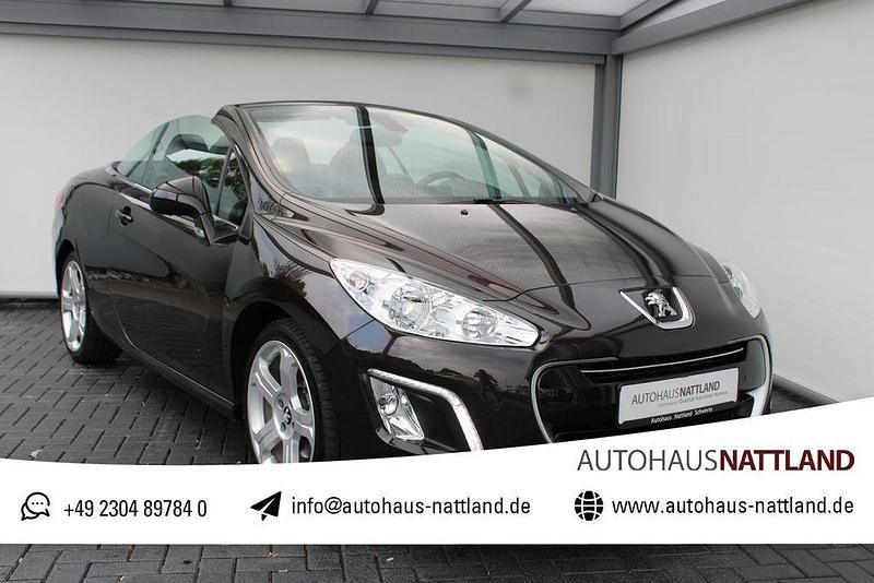 Lack terre d ombre/metallicla Gebraucht 2012 Peugeot 308 CC Allure Cabrio | 7.650 € (Fairer Preis) - Bild 1/4