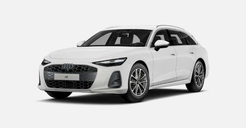 Weiß Neu 2025 Audi A6 Comfort Kombi | 64.550 € - Bild 1/4
