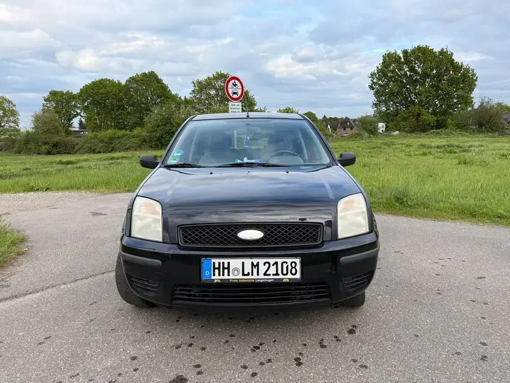 Gebraucht Ford Fusion 101 PS (74 kW) 2005 Schwarz Kleinwagen