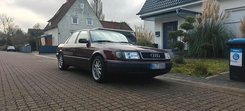 Second-hand Audi 100 133 CP (97 kW) 1991 Roșu Berlinǎ