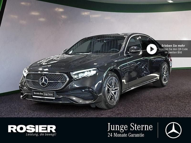 Grau Gebraucht 2024 Mercedes E300 Advanced Limousine | 53.845 € (Superpreis) - Bild 1/4