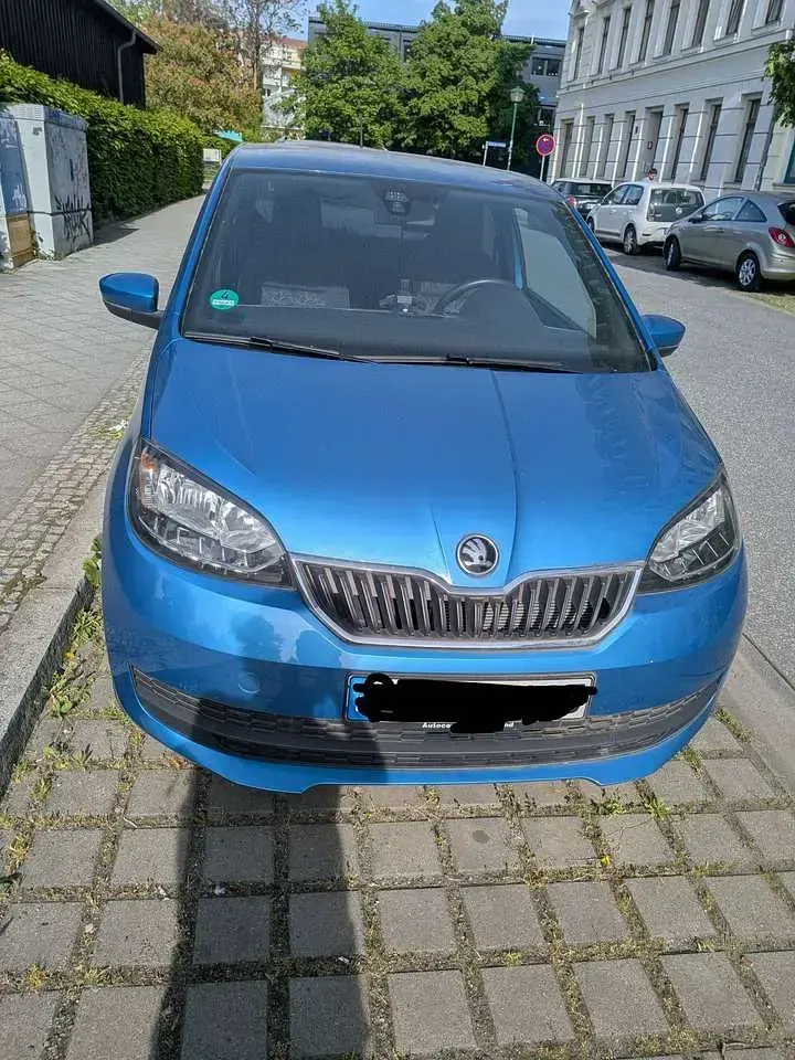 Gebraucht Skoda Citigo Ambition 60 PS (44 kW) 2018 Blau Kleinwagen