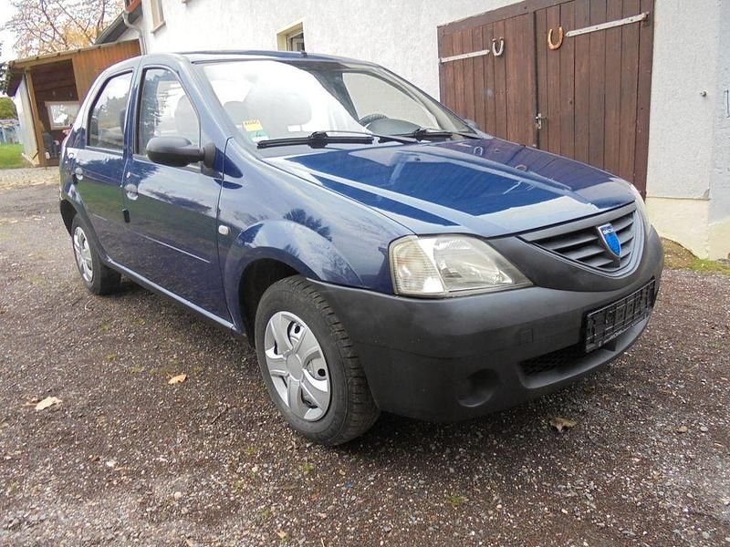 Blau Gebraucht 2007 Dacia Logan Limousine | 1.490 € (Fairer Preis) - Bild 1/4