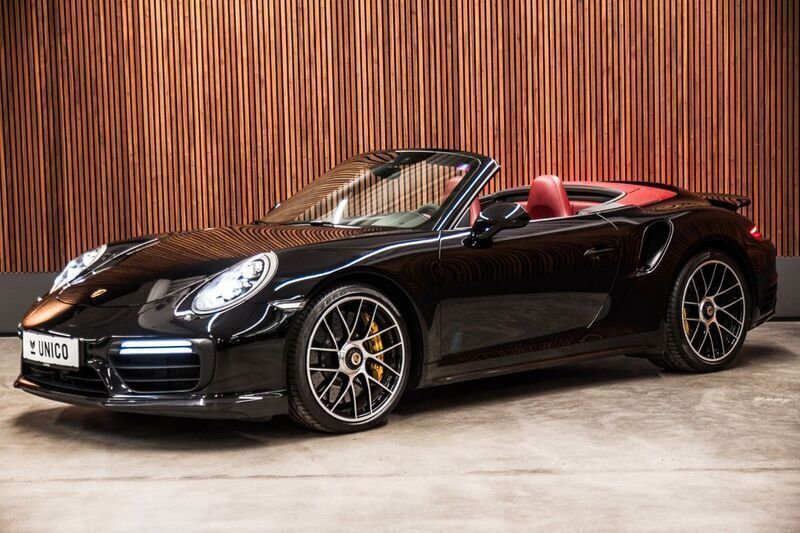 Schwarz Gebraucht 2016 Porsche 911 Turbo S Cabriolet Cabrio | 154.900 € (Teuer) - Bild 1/4