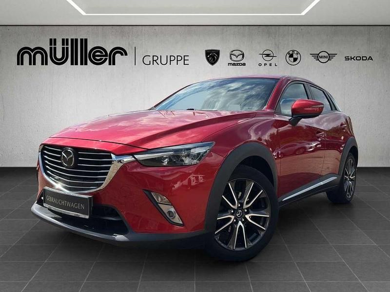 Rubinrot metallic Gebraucht 2015 Mazda CX-3 SUV | 10.908 € (Fairer Preis) - Bild 1/4