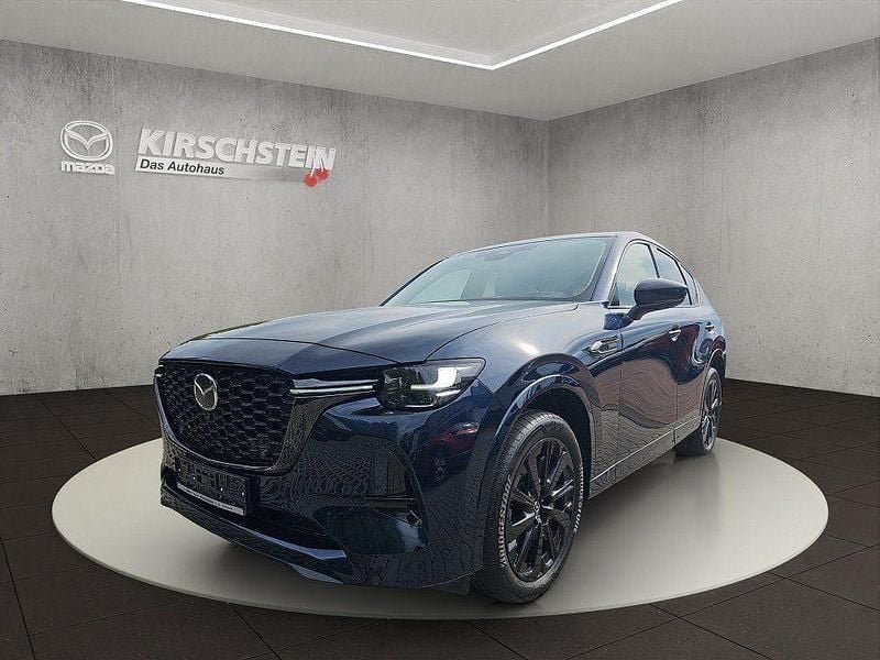 Deep crystal blue (metallic) Gebraucht 2022 Mazda CX-60 Homura-Line SUV | 36.999 € (Guter Preis) - Bild 1/4