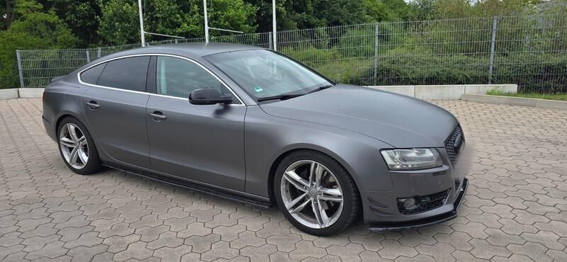 Grau Gebraucht 2011 Audi A5 Sportback S-Line Limousine | 7.500 € (Guter Preis) - Bild 1/4