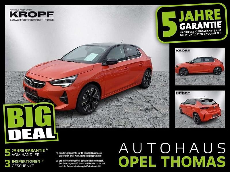 Power orange/dynamik orange Gebraucht 2022 Opel Corsa-e Ultimate Kleinwagen | 17.990 € (Fairer Preis) - Bild 1/4