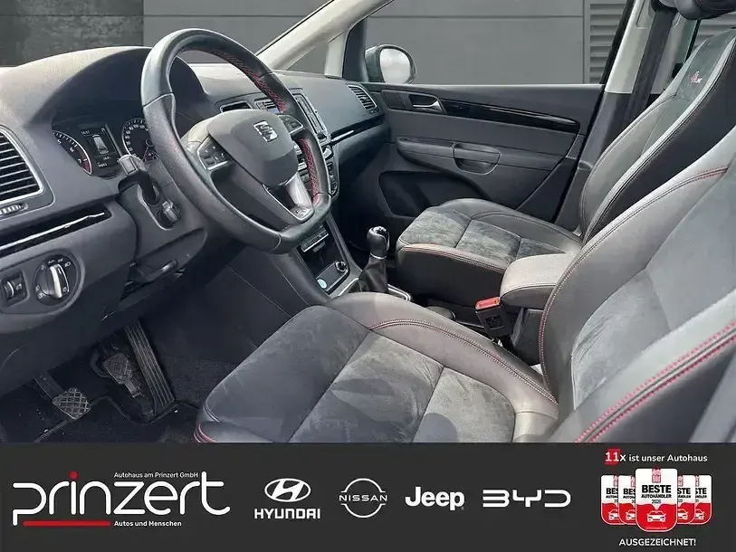 Gebraucht Seat Alhambra Business 150 PS (110 kW) 2021 "deep" schwarz perleffekt Van / Kleinbus