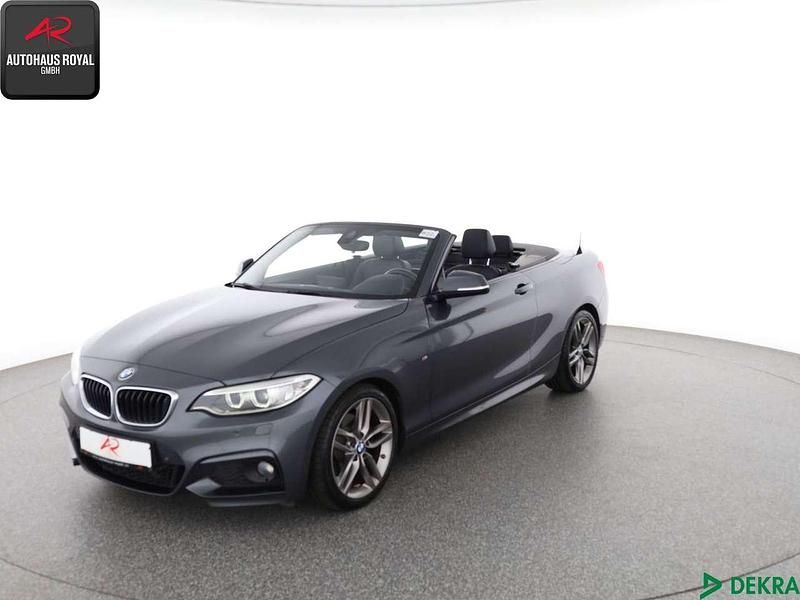 Grau Gebraucht 2015 BMW 220 M Sport Cabrio | 18.880 € (Guter Preis) - Bild 1/4