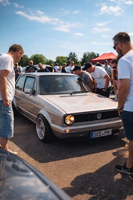 Gebraucht VW Golf II GTI 109 PS (80 kW) 1983 Silber Kleinwagen