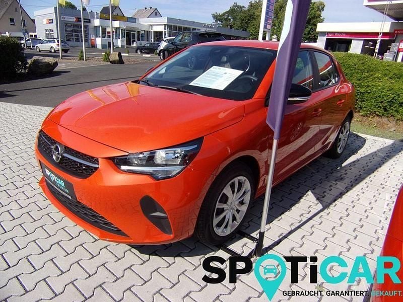 Orange (power orange metallic) Gebraucht 2022 Opel Corsa-e Edition Kleinwagen | 13.990 € (Guter Preis) - Bild 1/3