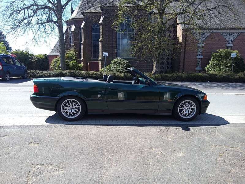 Grün Gebraucht 1998 BMW 328 Cabriolet Cabrio | 11.600 € (Guter Preis) - Bild 1/4