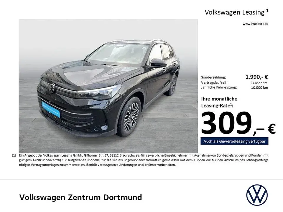 Gebraucht VW Tiguan Goal 193 PS (141 kW) 2025 Grenadillschwarz metallic SUV