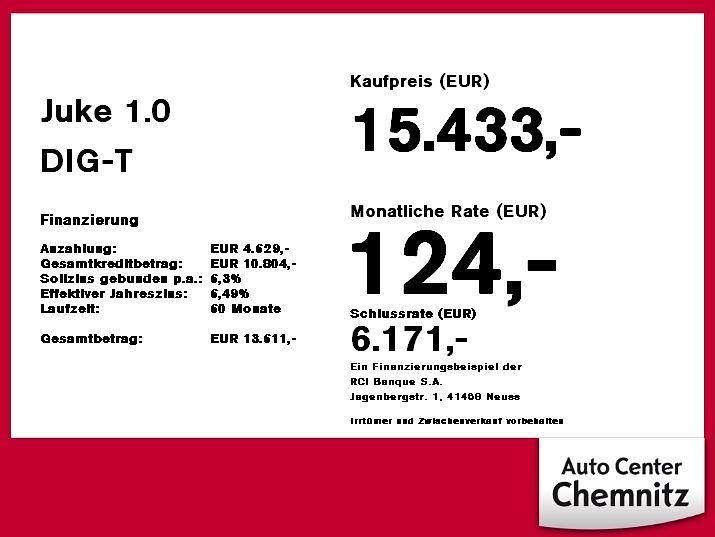 Gebraucht Nissan Juke 117 PS (86 kW) 2020 Schwarz SUV