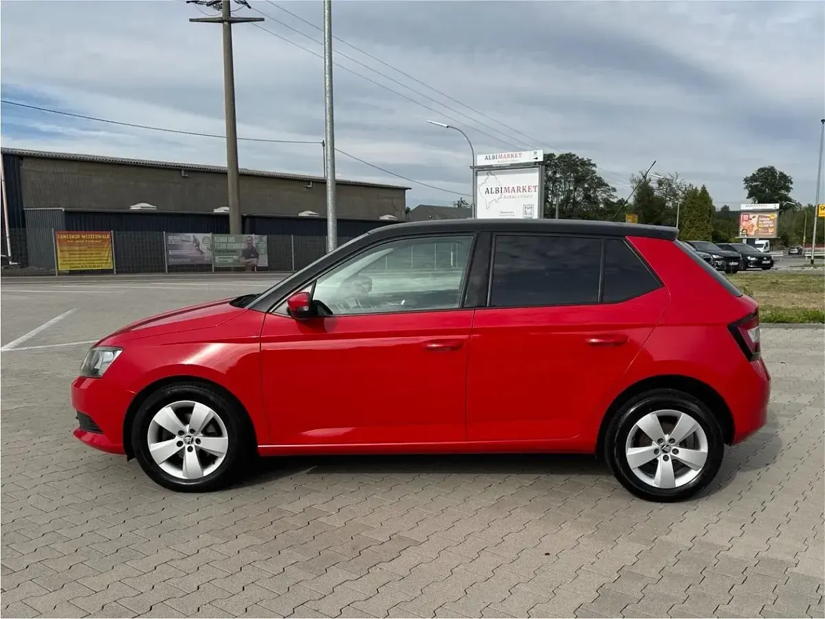 Gebraucht Skoda Fabia 75 PS (55 kW) 2017 Rot Kleinwagen