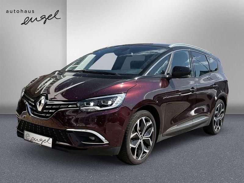 Mangostan rot metallic/dach in black pearl schwarz Gebraucht 2022 Renault Grand Scénic IV Techno Van / Kleinbus | 25.489 € (Fairer Preis) - Bild 1/3
