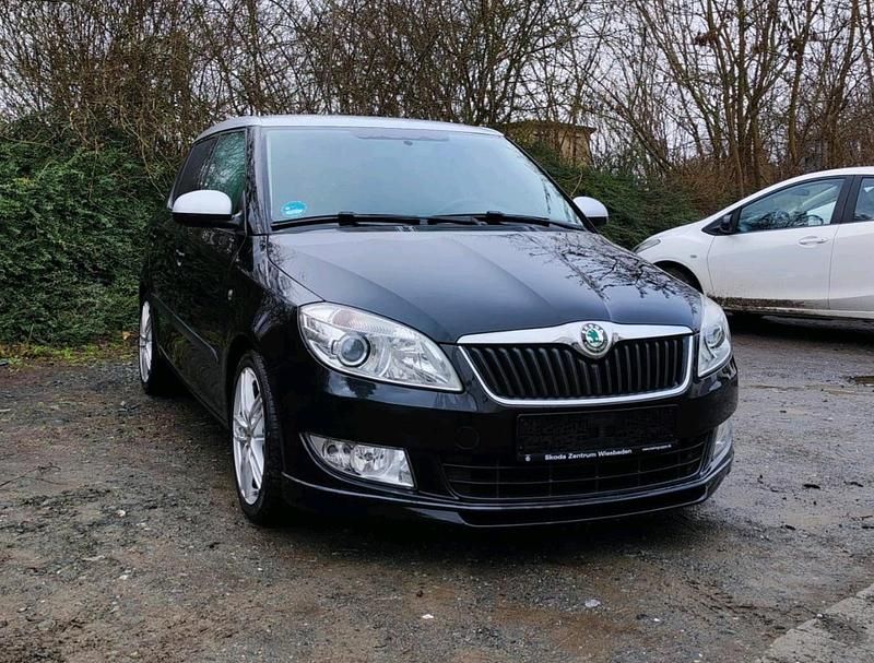 Gebraucht Skoda Fabia SportLine 105 PS (77 kW) 2011 Schwarz Limousine