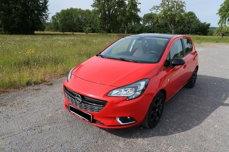 Rot Gebraucht 2017 Opel Corsa Color Edition Limousine | 6.700 € (Guter Preis) - Bild 1/4