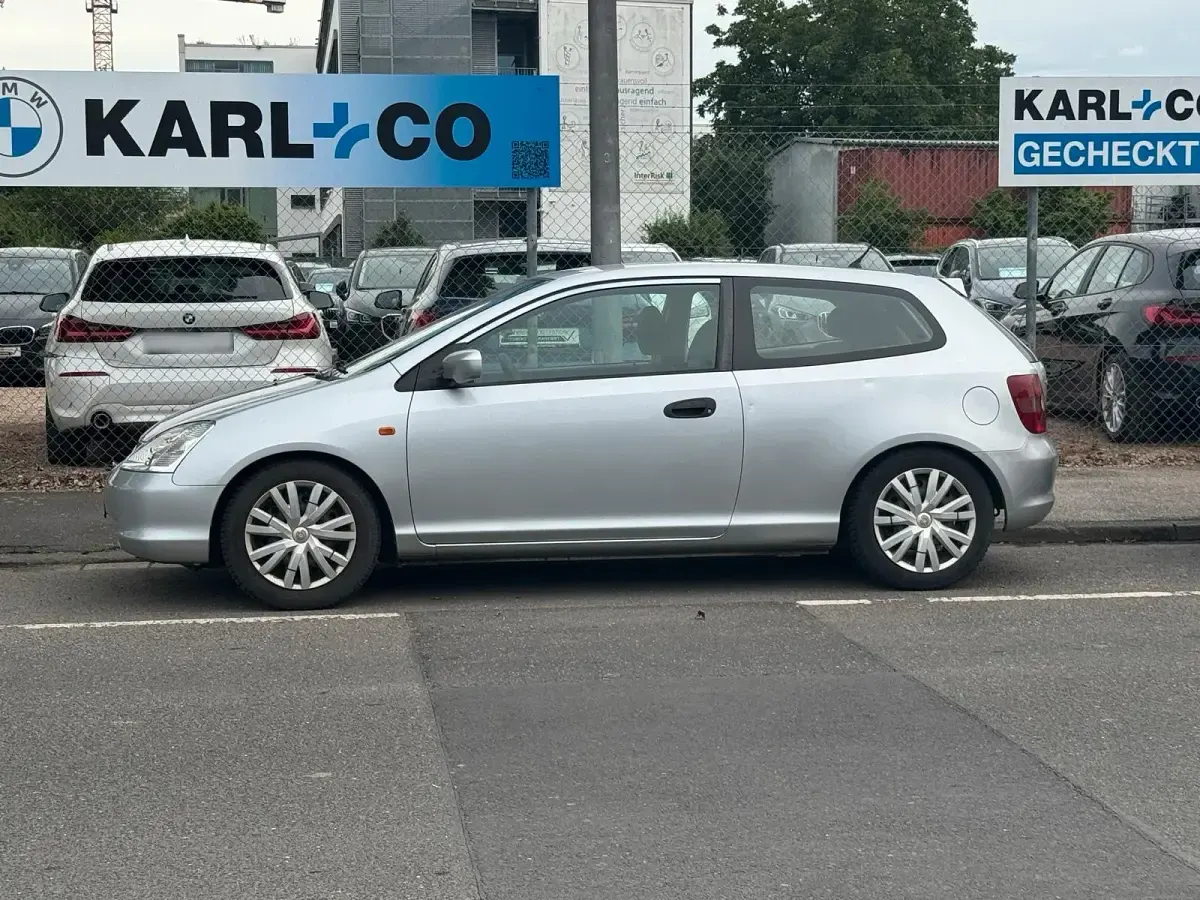 Gebraucht Honda Civic 90 PS (66 kW) 2002 Grau Kleinwagen