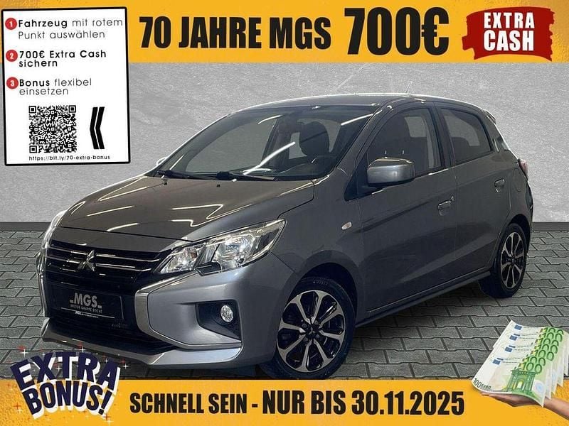 Platinumgrau metallic Gebraucht 2021 Mitsubishi Space Star Spirit+ Limousine | 10.890 € (Guter Preis) - Bild 1/4