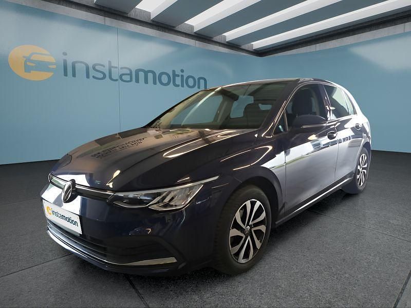 Blau Gebraucht 2022 VW Golf VIII Kleinwagen | 24.499 € (Guter Preis) - Bild 1/4