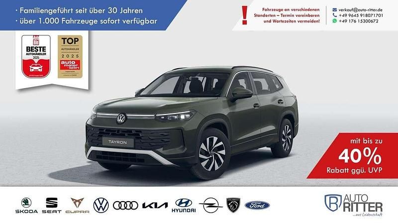 Cipressinogrün metallic/grün Neu 2025 VW Tayron SUV | 44.190 € (Guter Preis) - Bild 1/4